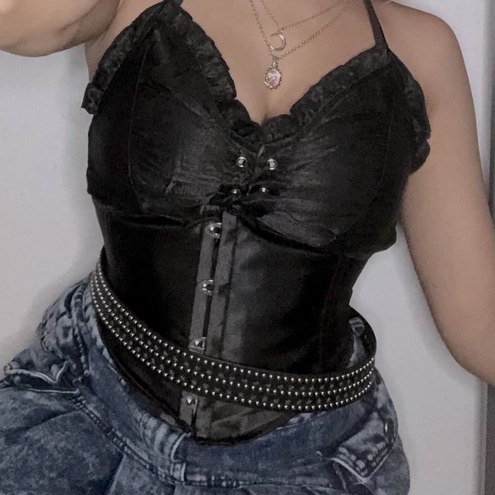 Corset style top!